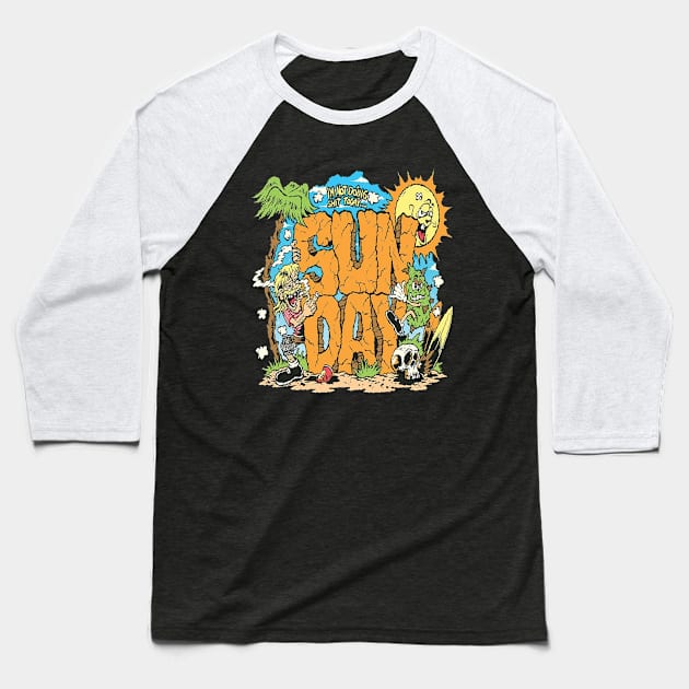 SUNDAY Baseball T-Shirt by tzolotov